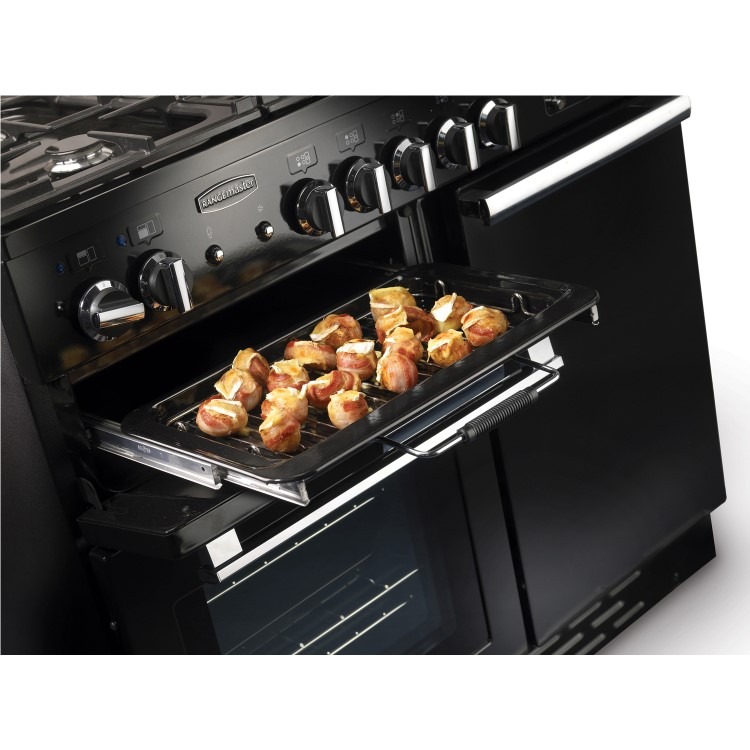 Rangemaster Professional Plus 90cm Electric Induction Range Cooker - Black - Image 7