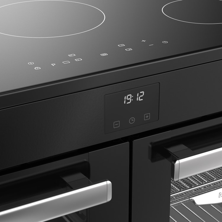 Belling Cookcentre 110cm Electric Induction Range Cooker - Black - Image 6