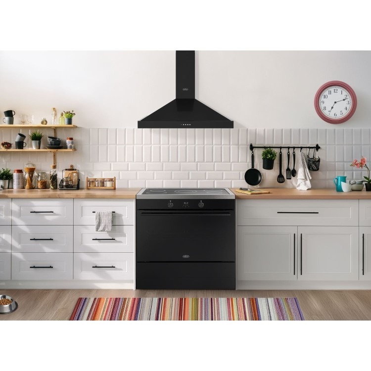 Belling Vision Single Cavity 90cm Electric Range Cooker - Black - Image 9