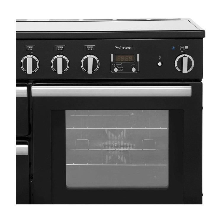 Rangemaster Professional Plus 110cm Electric Induction Range Cooker - Black - Image 5