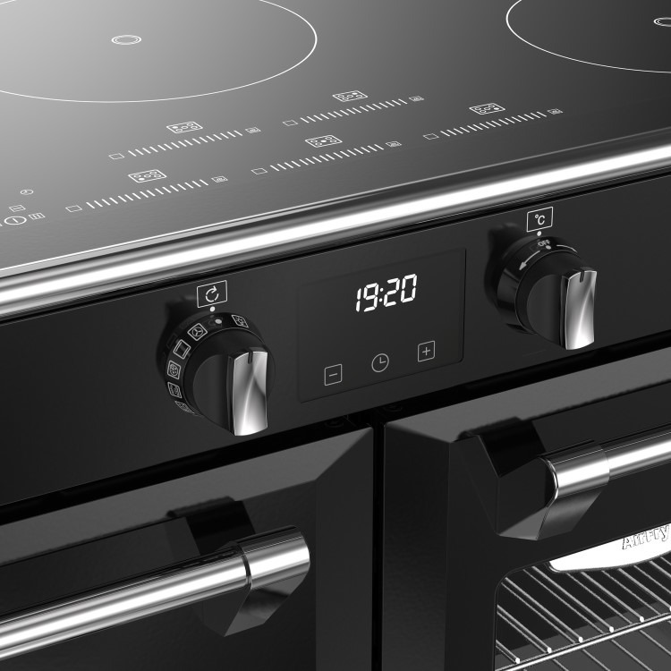 Stoves Richmond 110cm Electric Induction Range Cooker - Black - Image 8