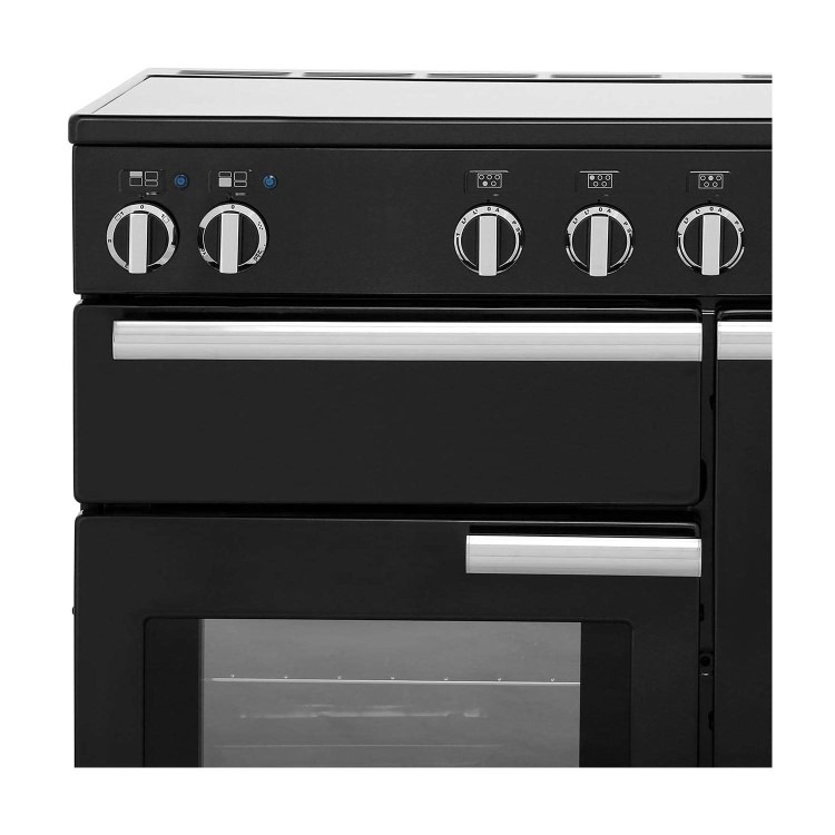 Rangemaster Professional Plus 110cm Electric Induction Range Cooker - Black - Image 7