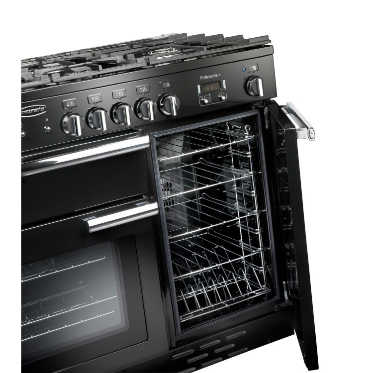 Rangemaster Professional Plus 90cm Electric Induction Range Cooker - Black - Image 5