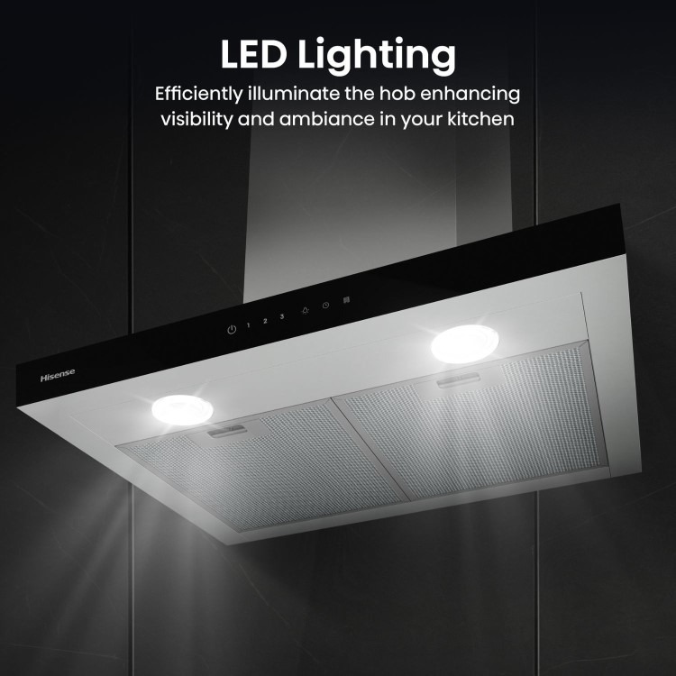 Hisense 60cm Chimney Cooker Hood – Stainless Steel - Image 10